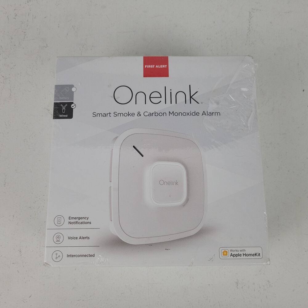 First Alert Onelink Smart Smoke & Carbon Monoxide Alarm Hard Wired